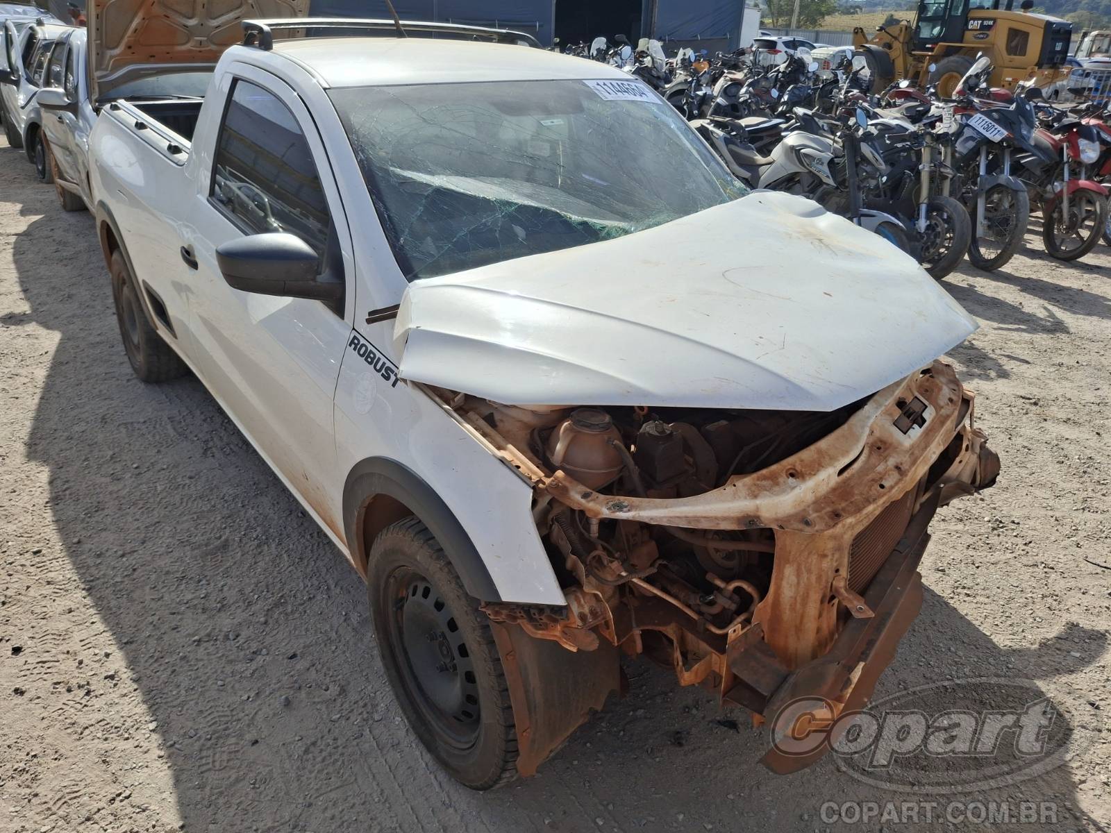 Veículo VOLKSWAGEN Saveiro Volkswagen Saveiro Robust 1.6 MSI 2021 2021 em leilão