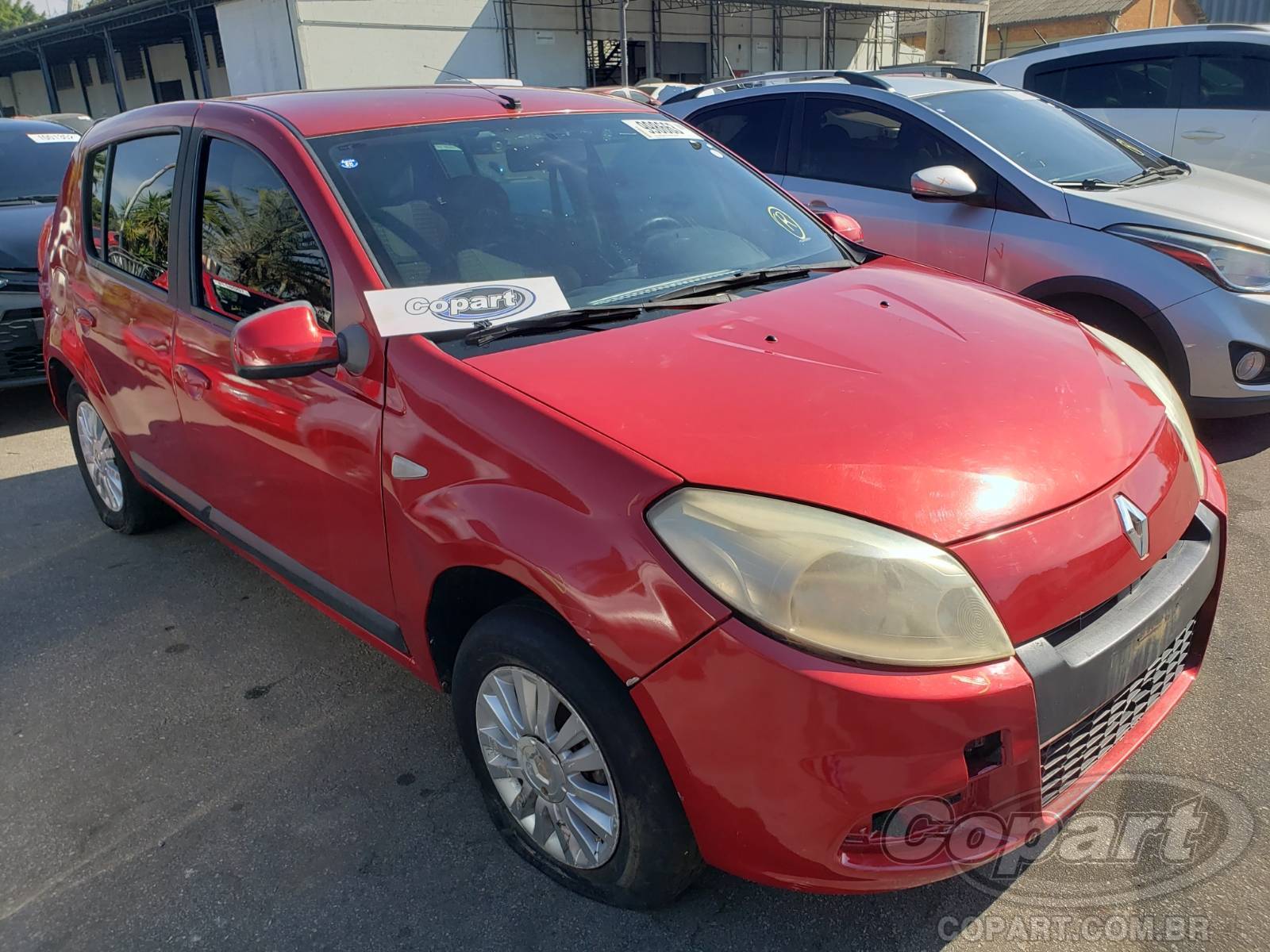 Veículo Renault Sandero RENAULT SANDERO PRIVILEGE 1.6 16V HI-FLEX 2012 2012 em leilão