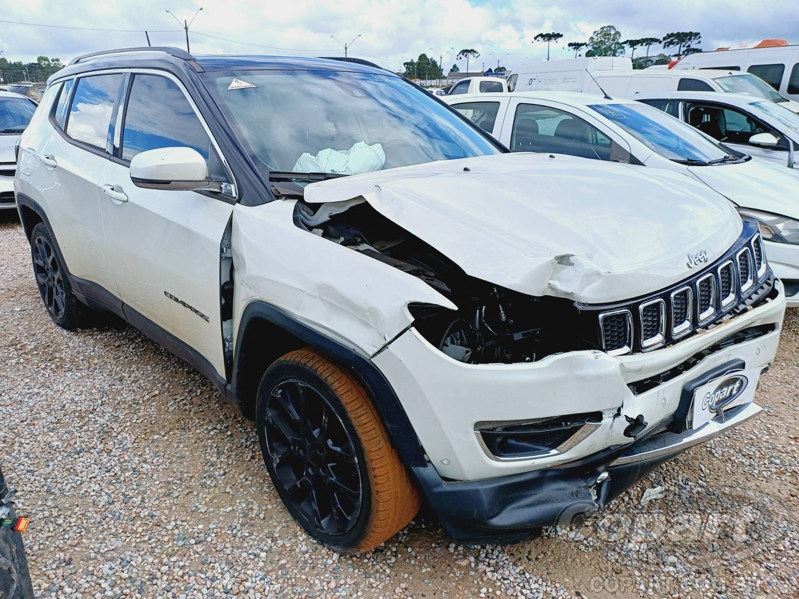 Veículo Jeep Compass Jeep Compass Limited High Tech 2.0 16V 2021 Médio Colisão 2021 em leilão