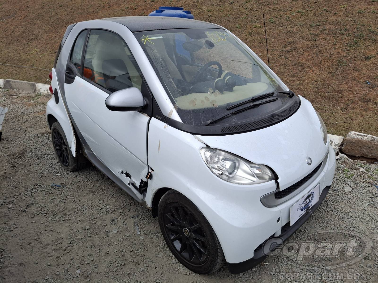 Veículo smart Fortwo SMART FORTWO 2009 Colisão 2009 em leilão