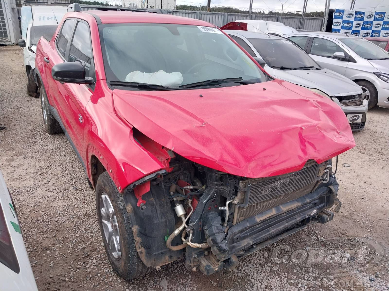 Veículo Fiat Toro FIAT TORO 2018 Diesel Colisão Média Monta 2018 em leilão
