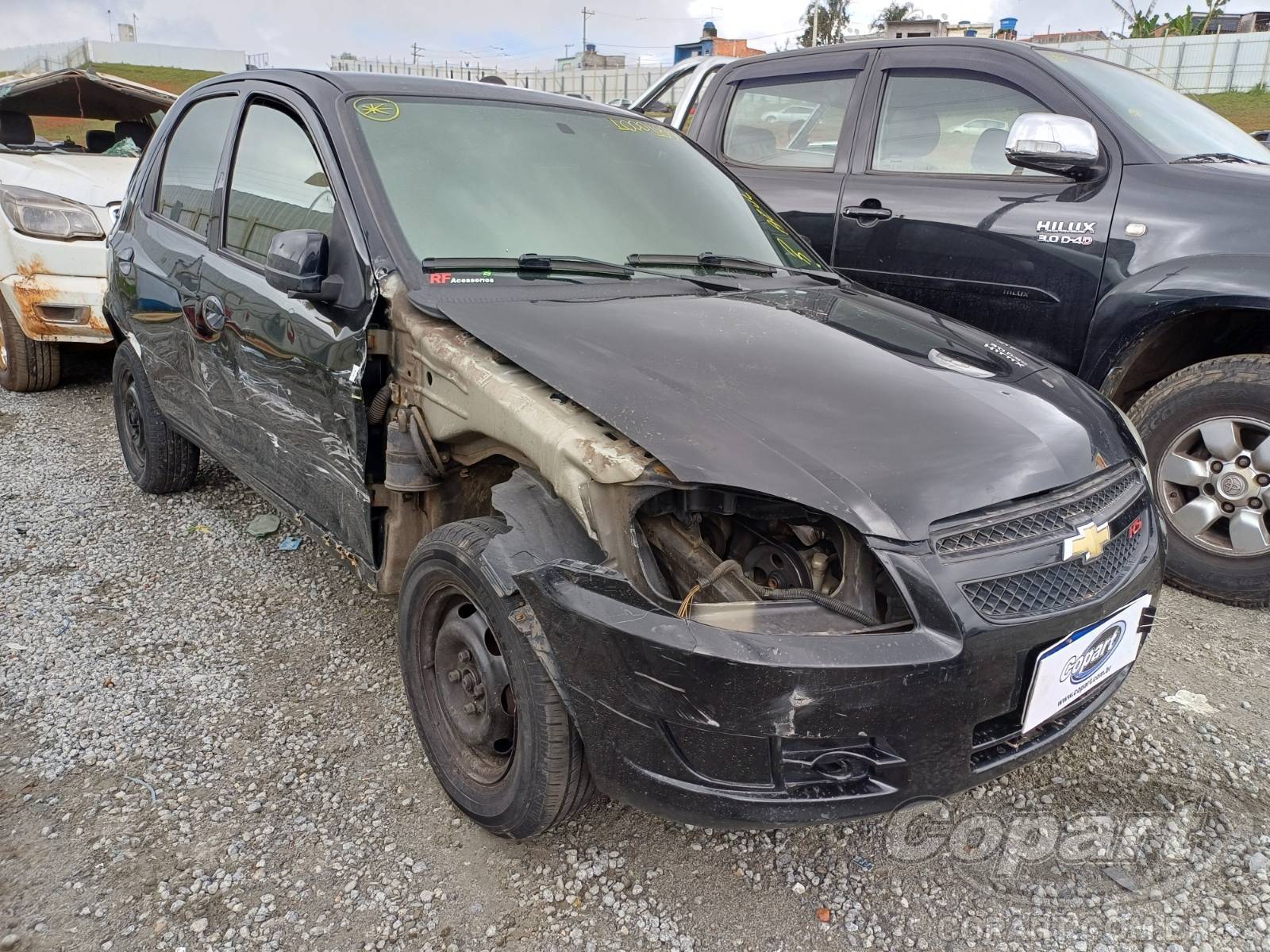 Veículo GM - Chevrolet Celta CHEVROLET CELTA LT 1.0 VHC E FlexPower 2012 2013 em leilão