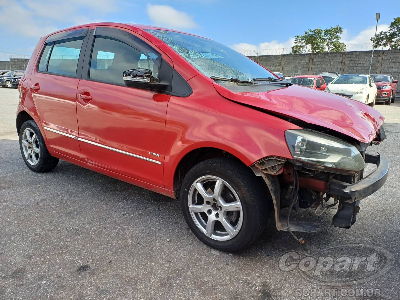 Veículo VW - VolksWagen Fox Volkswagen Fox Prime 1.6 Total Flex 2013 Pequena Monta 2013 em leilão