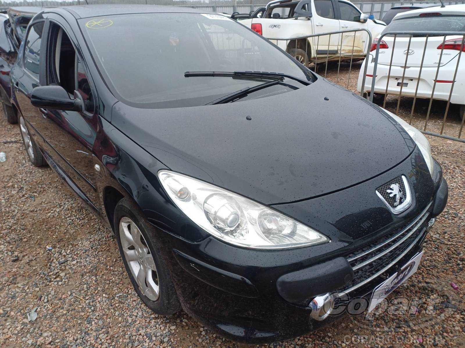 Veículo Peugeot 307 Peugeot 307 Presence Pack 1.6 16V 2009 Colisão Lateral 2009 em leilão