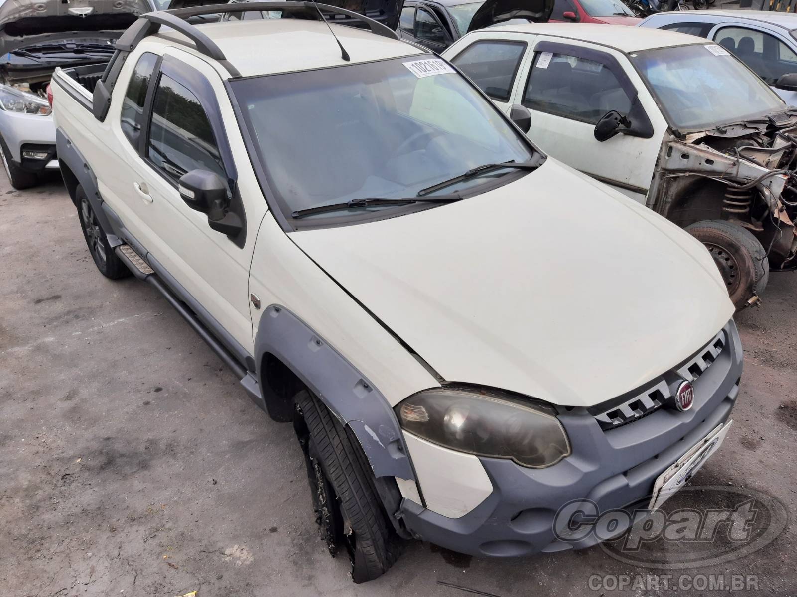 Veículo Fiat Strada FIAT STRADA CE 2017 2017 em leilão
