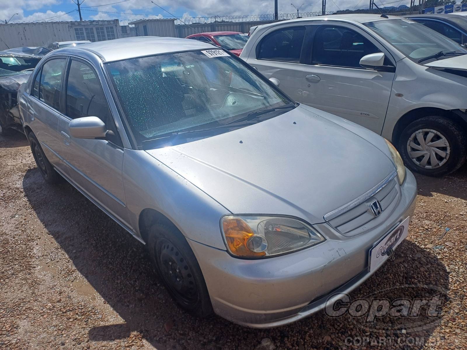 Veículo Honda Civic Honda Civic LX 1.7 16V 2002 Colisão Média Monta 2002 em leilão