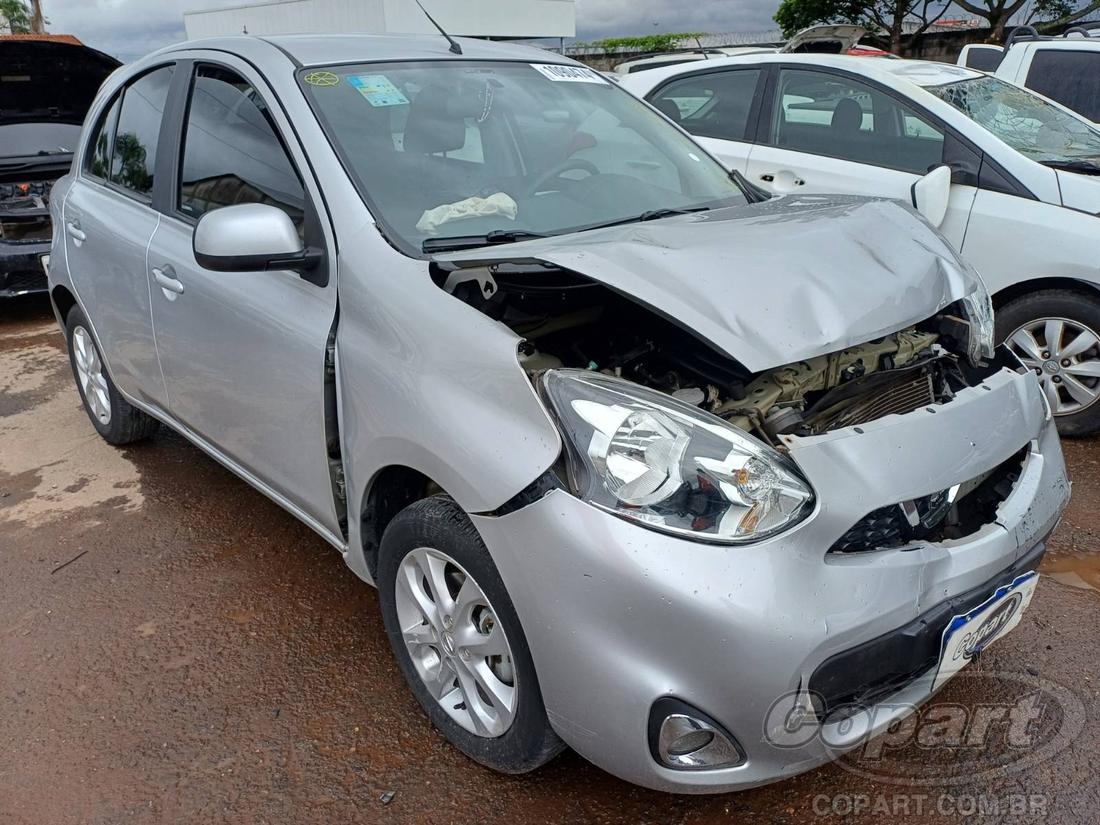 Veículo Nissan March NISSAN MARCH 2017 2018 em leilão