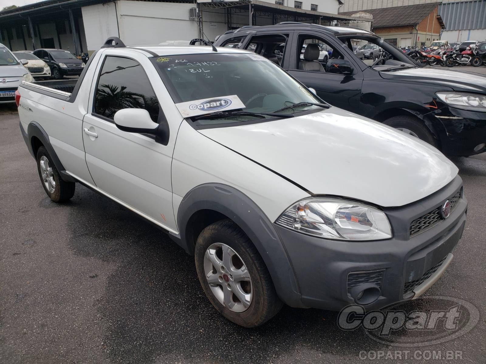 Veículo Fiat Strada Fiat Strada Freedom 1.4 EVO 2019 Pequena Monta 2019 em leilão