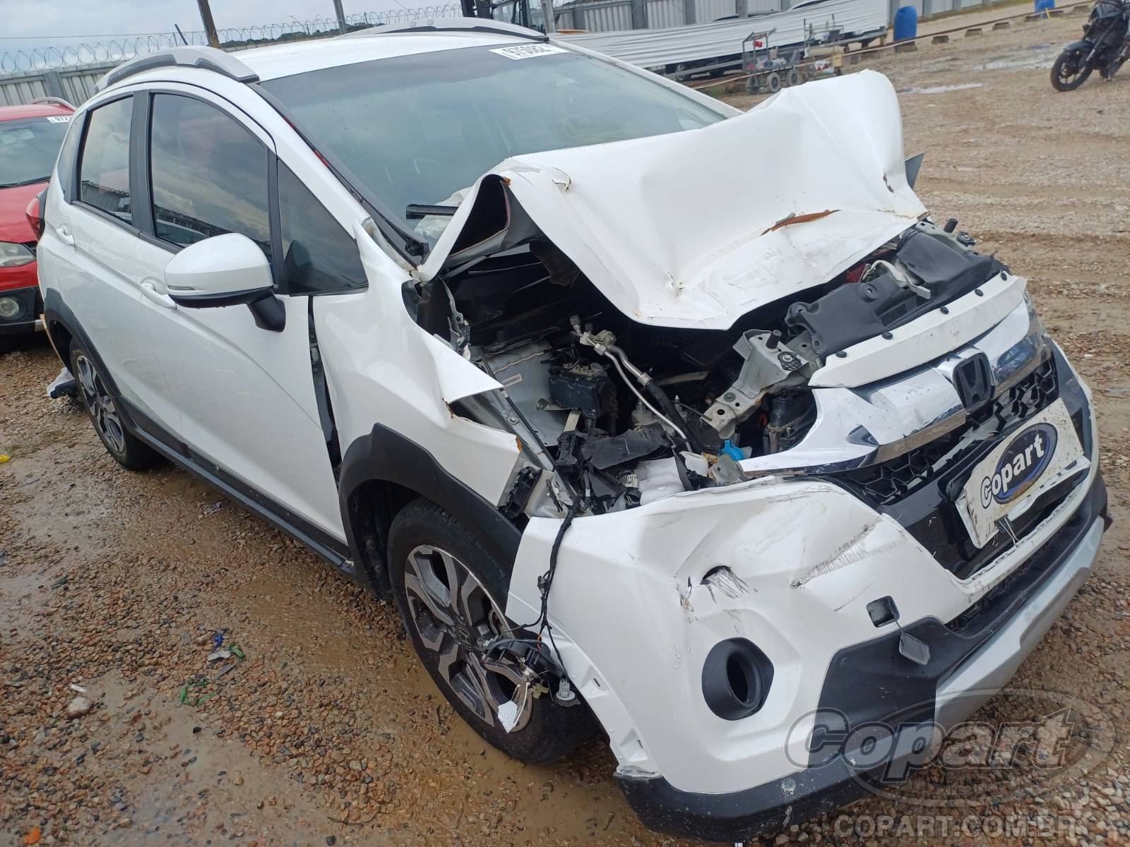 Veículo Honda WR-V Honda WR-V EX 1.5 16V i-VTEC 2018 Colisão Média Monta 2018 em leilão