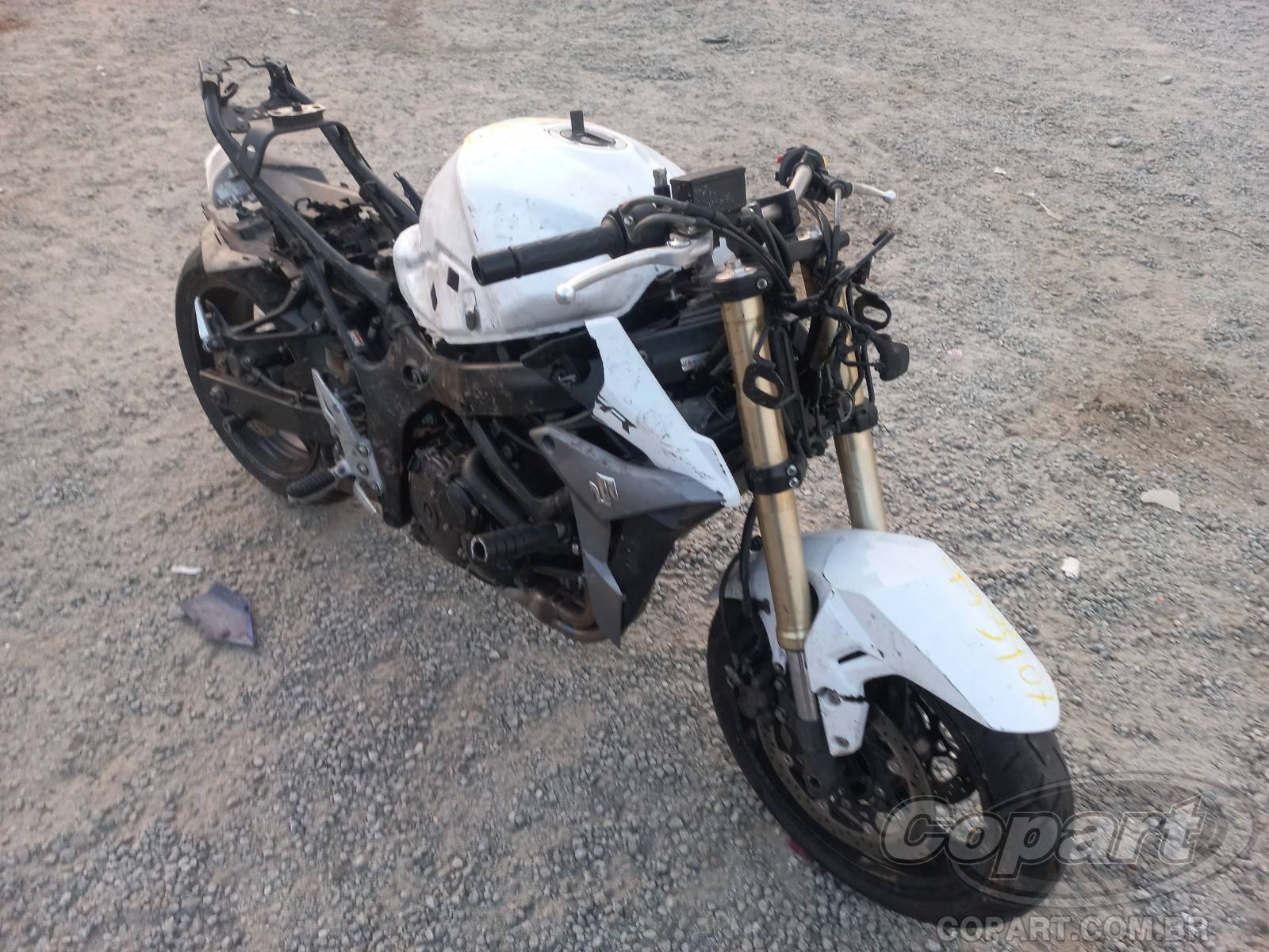 Veículo SUZUKI Suzuki SUZUKI GSR 750 2016 Recuperado de Roubo/Furto 2016 em leilão