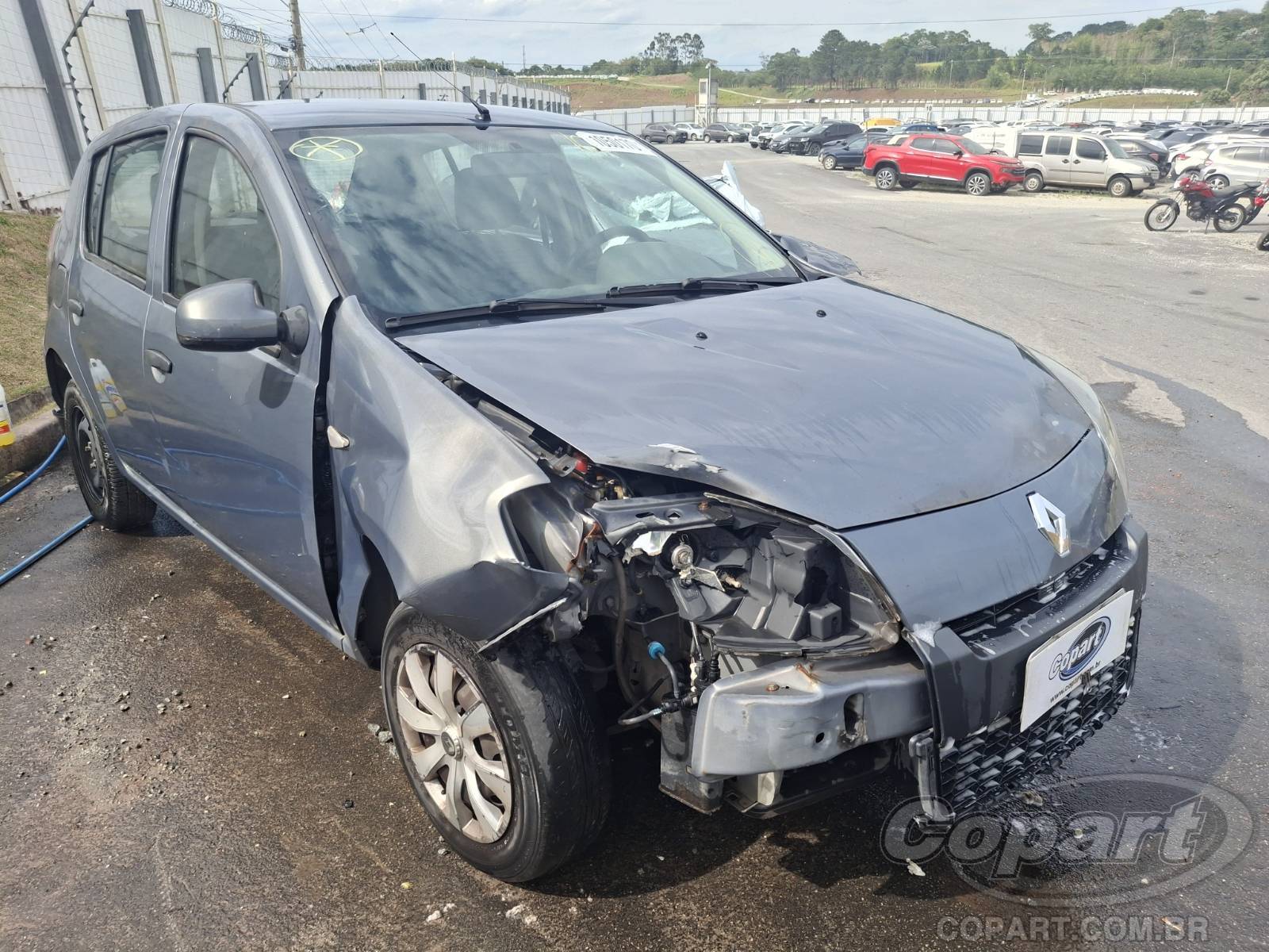 Veículo Renault Sandero RENAULT SANDERO Expression 1.0 16V Hi-Flex 2014 2014 em leilão