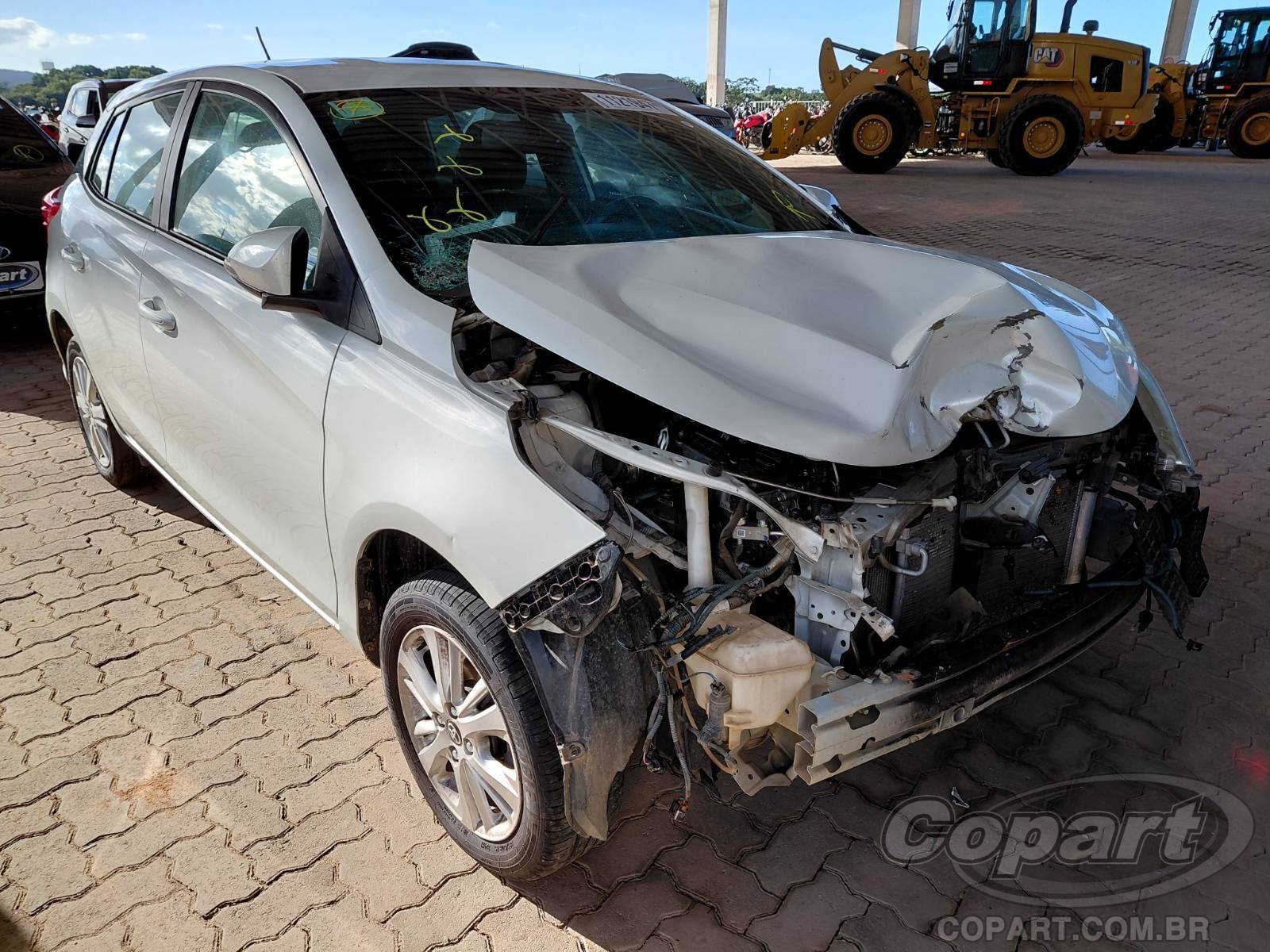 Veículo Toyota Yaris Toyota Yaris XL CVT 1.3 16V Dual VVT-i 2019 2019 em leilão