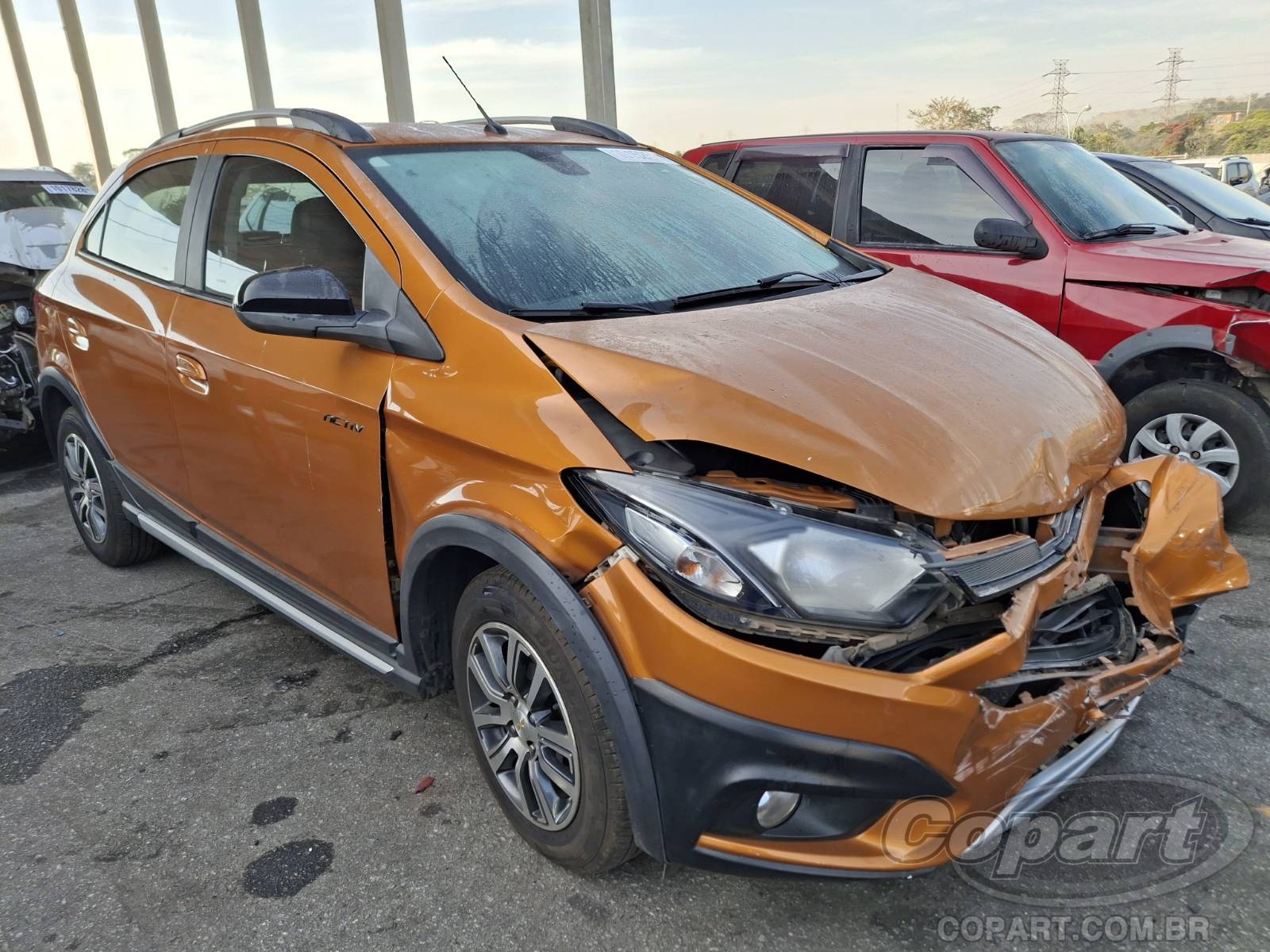 Veículo GM - Chevrolet Onix CHEVROLET ONIX ACTIV 1.4 ECO 2017 2017 em leilão