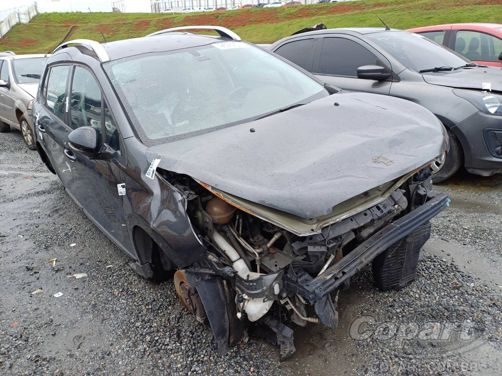 Peugeot 2008 Allure 1.6 16V 2019 Médio Dano Frontal