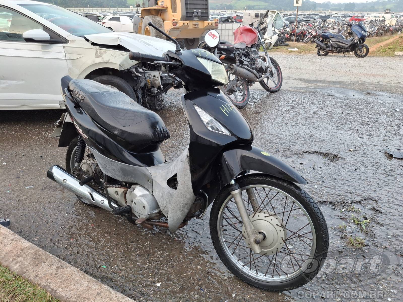 Veículo HONDA Biz Honda Biz 125 ES 2007 Médio Dano 2007 em leilão