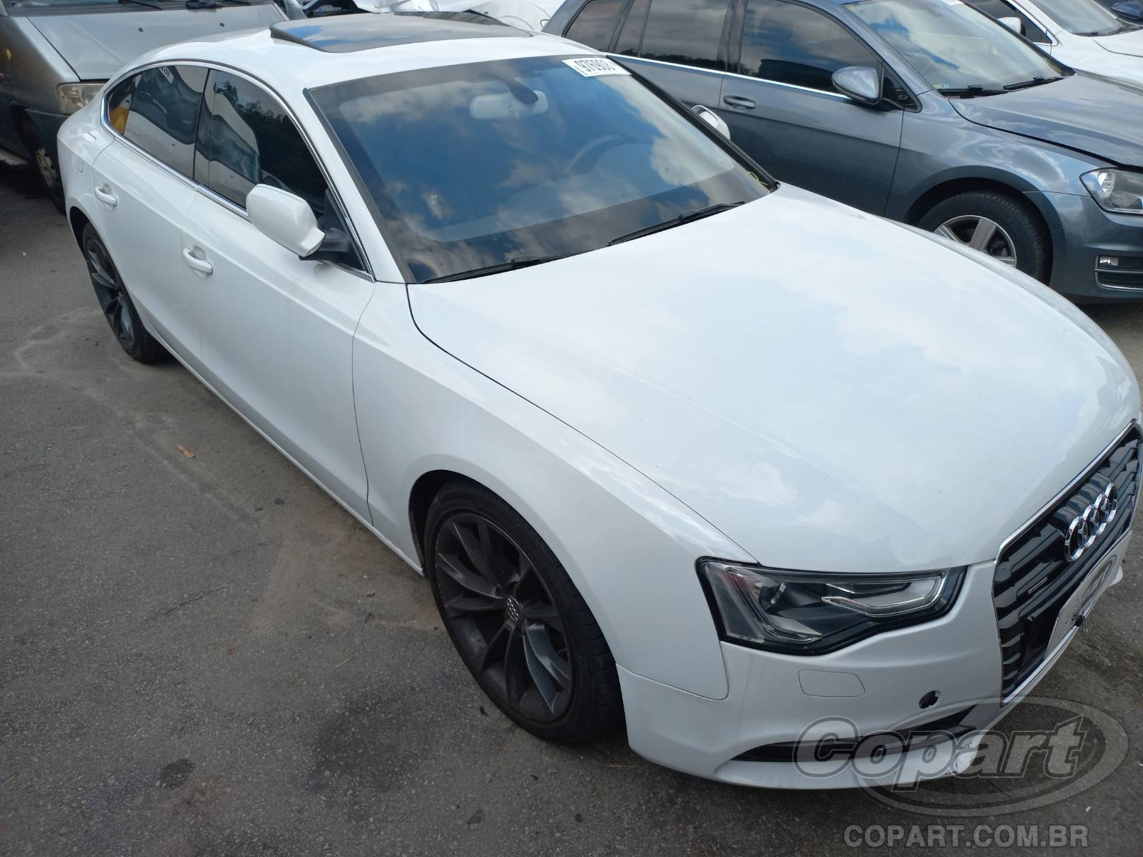 Veículo Audi A5 Audi A5 Sportback Ambition 2.0 16V TFSI Turbo 2014 Blindado 2014 em leilão