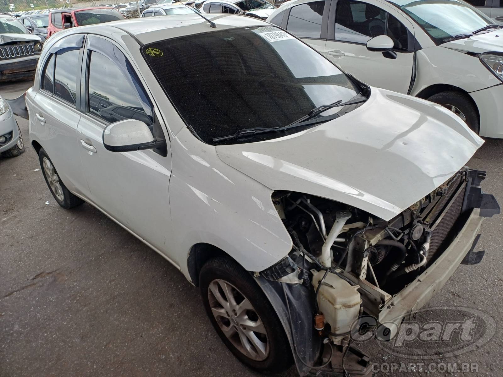 Veículo Nissan March Nissan March SV 1.6 16V 2016 2016 em leilão