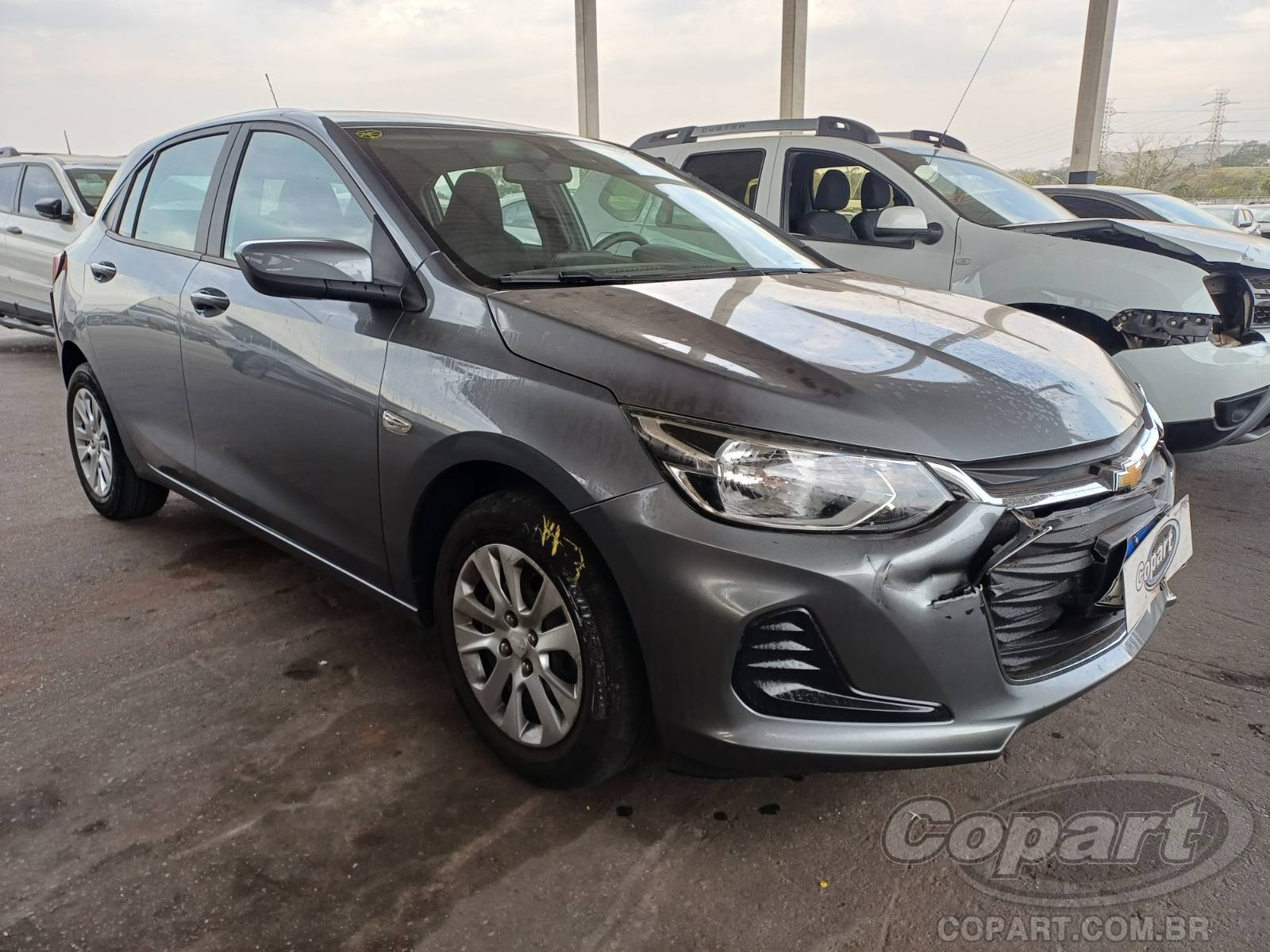 Veículo GM - Chevrolet Onix 2023 CHEVROLET ONIX LT 1.0 12V Ecotec 2023 em leilão