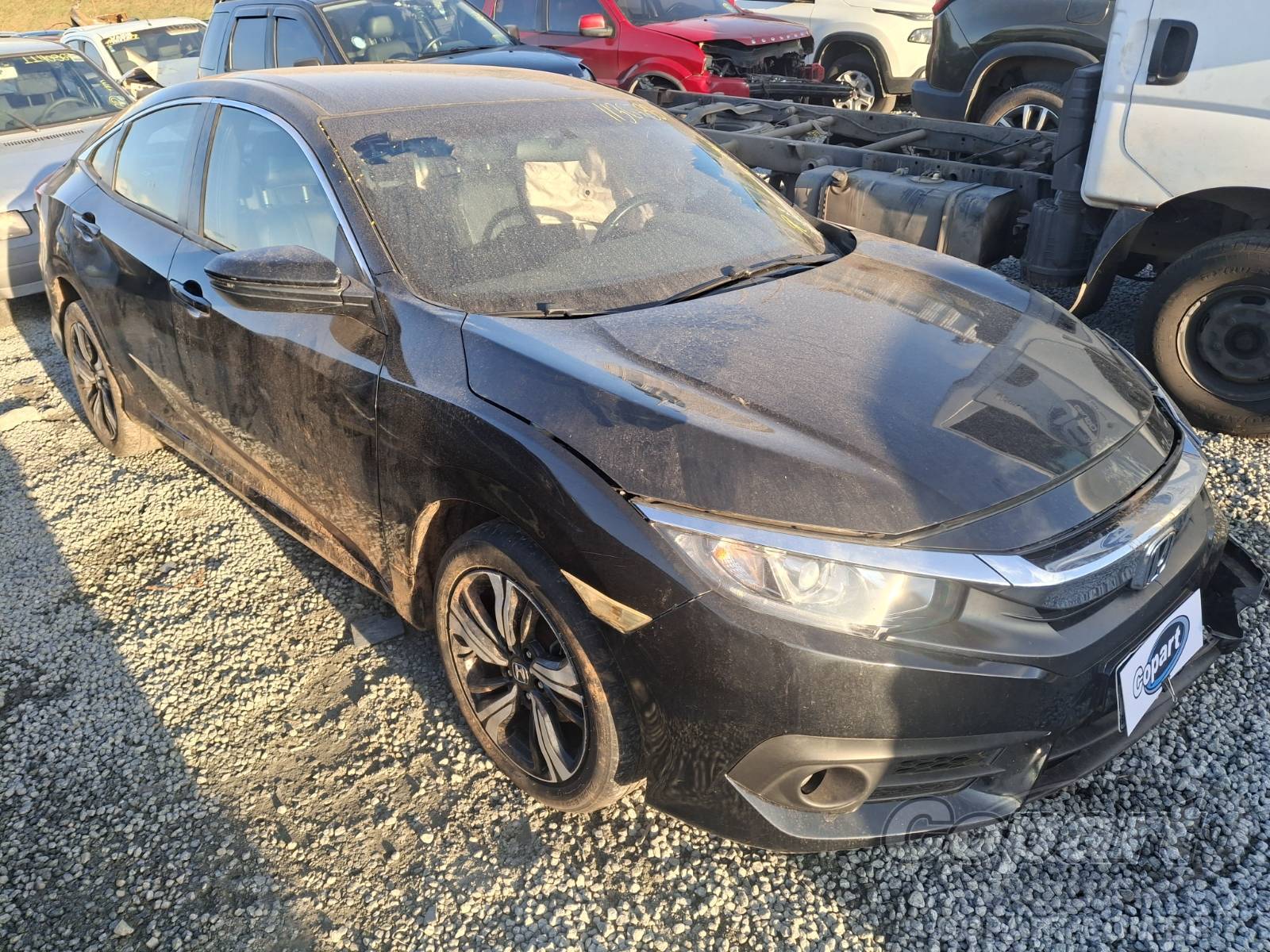 Honda Civic 2018 em leilão