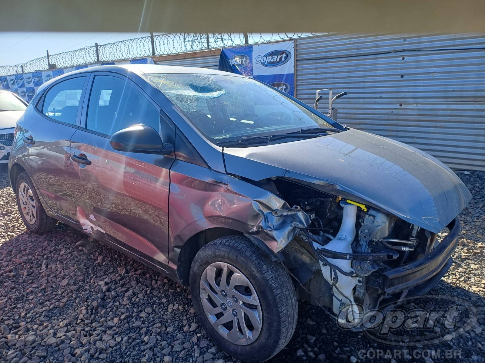 Veículo Hyundai HB20 HYUNDAI HB20 Sense 1.0 12V CVVT 2021 2022 em leilão