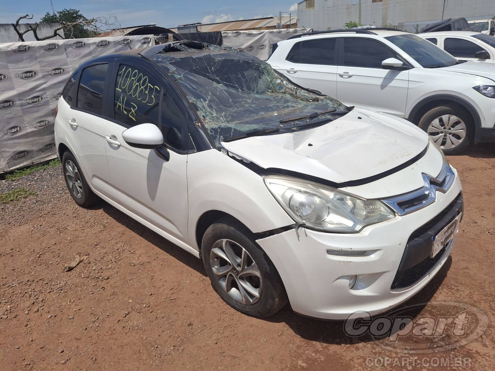 Veículo Peugeot C3 Citroen C3 Tendance 1.6 16V VVT 2016 2016 em leilão