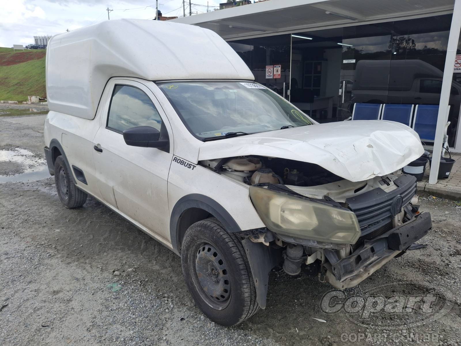 Veículo VW - VolksWagen Saveiro VOLKSWAGEN SAVEIRO 1.6 MSI 2018 2018 em leilão