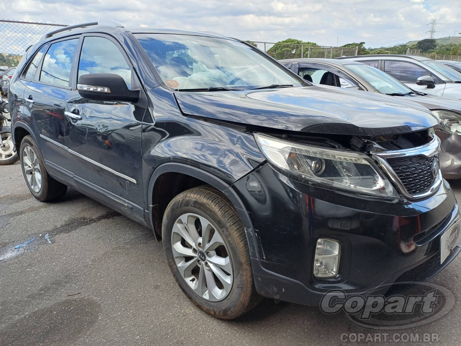 Veículo Kia Motors Sorento KIA Sorento EX 2.4 16V 2014 Médio Reparo 2014 em leilão