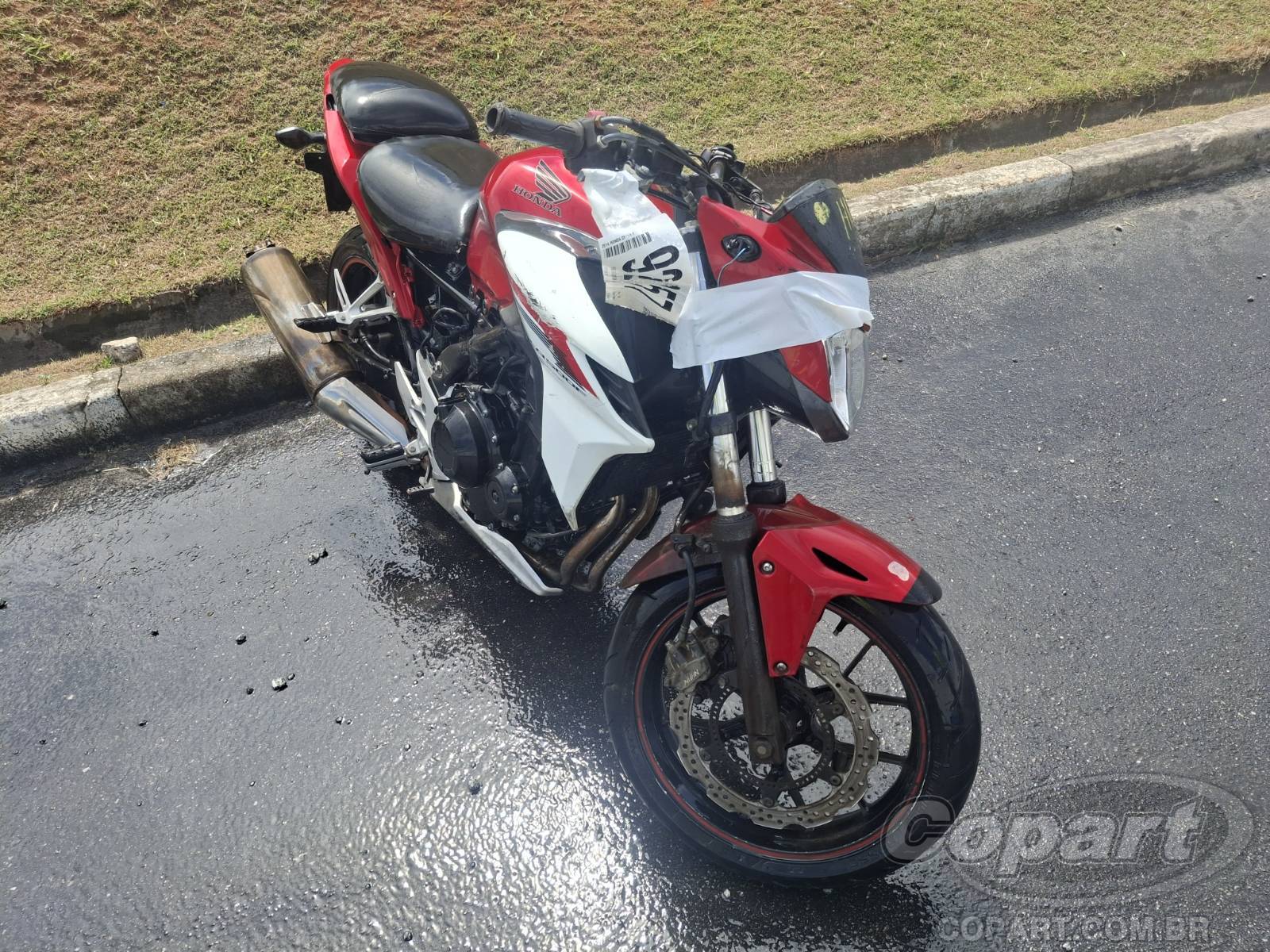 Veículo HONDA CB 500 F 2014 HONDA CB 500 F 2014 em leilão