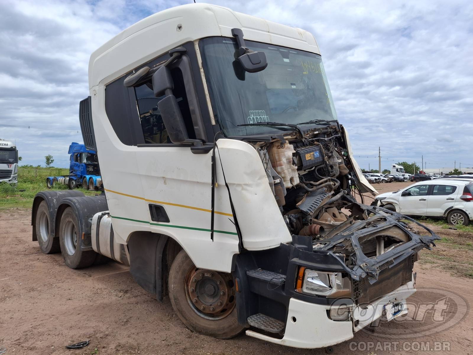 Veículo SAAB-SCANIA UNKNOWN SCANIA R 500 2019 em leilão