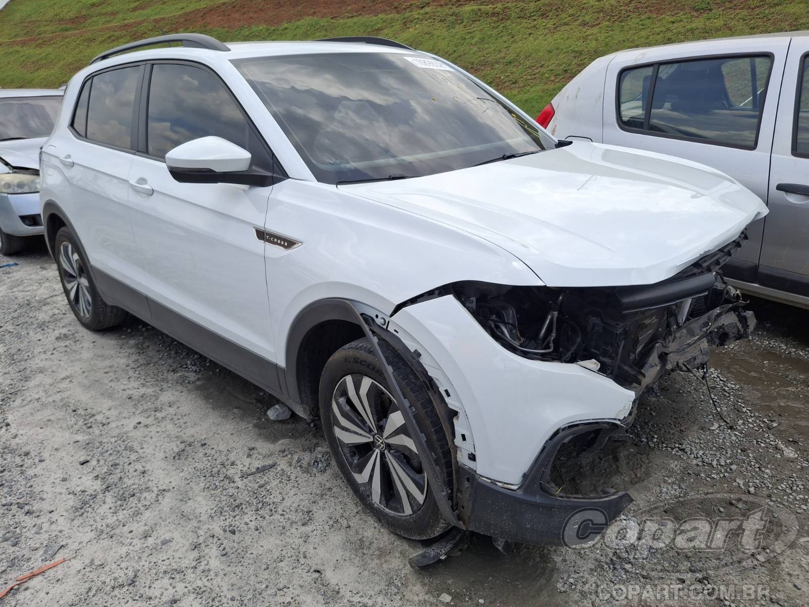 Veículo VW - VolksWagen T-Cross VOLKSWAGEN T-CROSS 200 AT 1.0 12V TSI Turbo 2022 2022 em leilão
