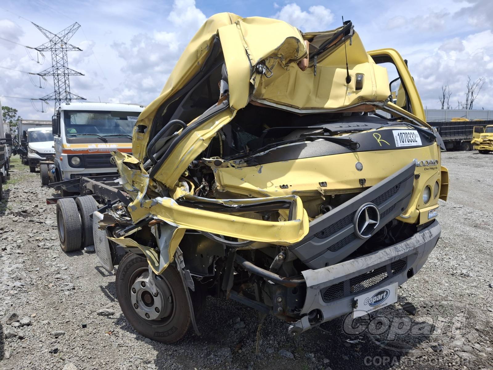 Veículo MERCEDES-BENZ Accelo Mercedes Benz Accelo 815 2016 2016 em leilão