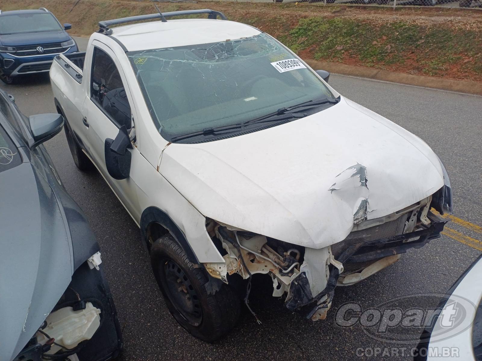 Veículo VW - VolksWagen Saveiro VOLKSWAGEN SAVEIRO 1.6 16V MSI 2023 2023 em leilão