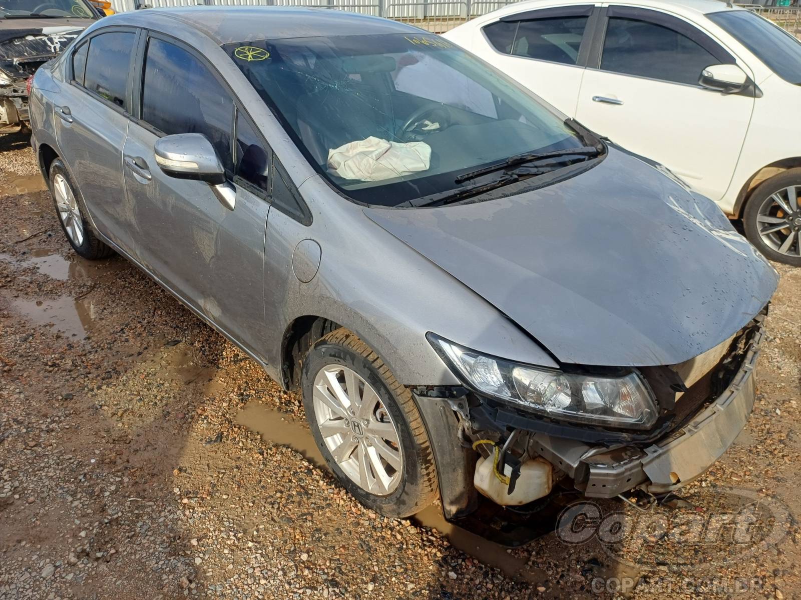 Veículo Honda Civic 2013 HONDA CIVIC LXL 1.8 16V FLEXIVEL ALCOOL/GASOLINA 2013 em leilão