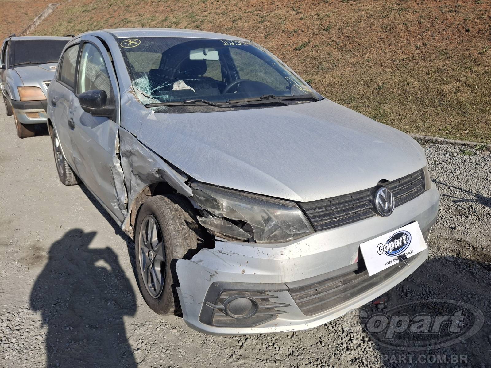 Veículo VW - VolksWagen Gol VOLKSWAGEN GOL 2017 Trendline 1.6 MSI 2017 em leilão