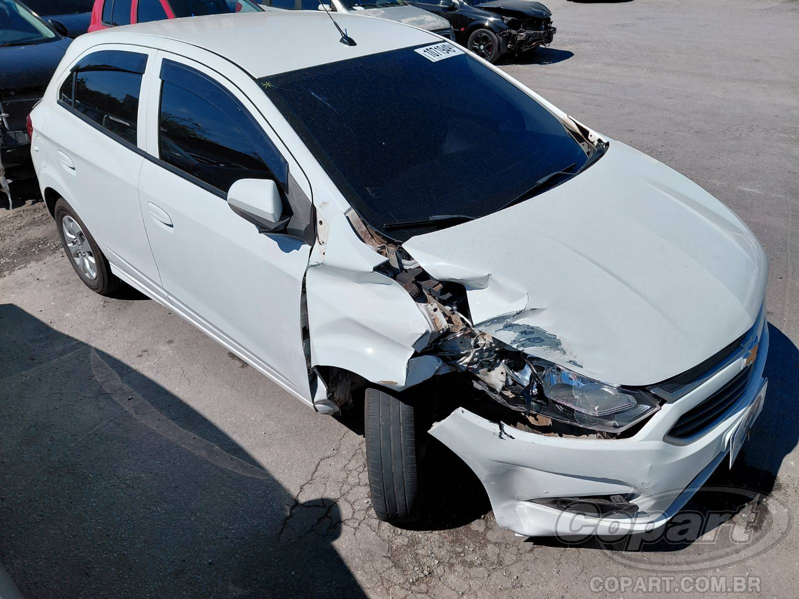 Veículo GM - Chevrolet Onix Chevrolet Onix LT 1.0 Eco 2018 Colisão Frontal 2018 em leilão