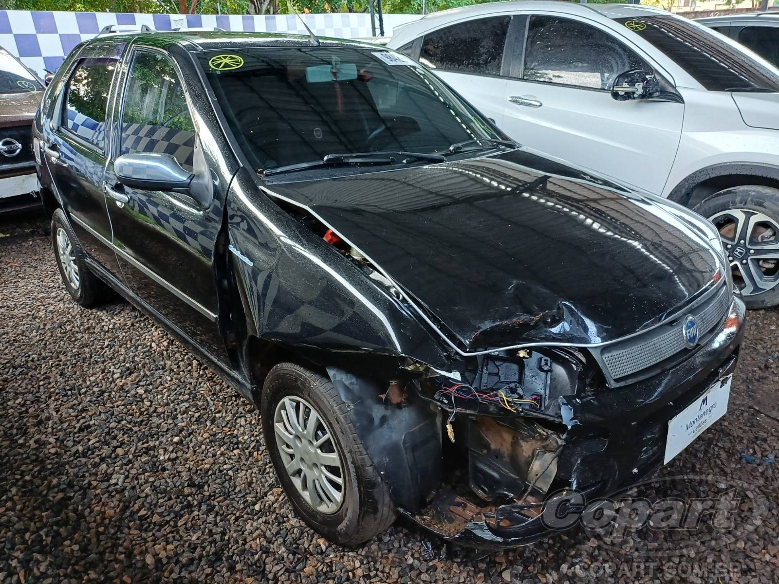 Fiat Palio Fire 1.0 2007 Colisão Média Monta