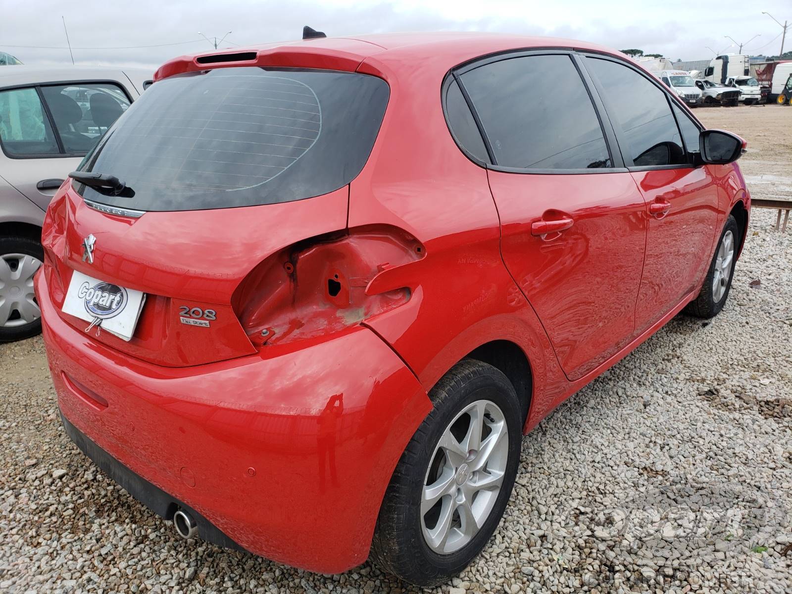2015 PEUGEOT 208 — leilão em Curitiba/PR (foto 4)