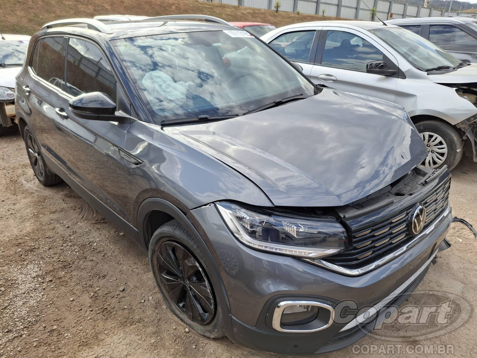 Veículo VW - VolksWagen T-Cross VOLKSWAGEN T-CROSS Highline 250 AT 1.4 16V TSI Turbo 2024 2024 em leilão