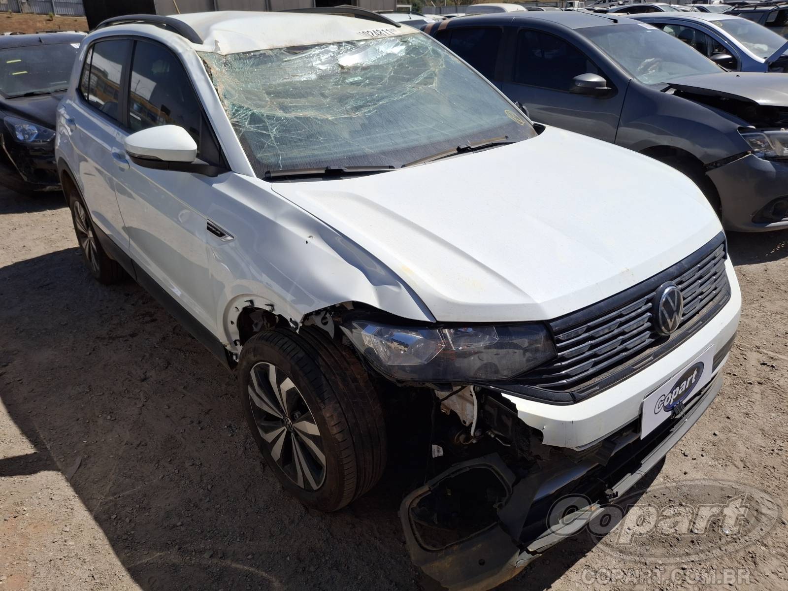 Veículo VW - VolksWagen T-Cross 2024 VOLKSWAGEN T-CROSS T-Cross Comfortline 200 AT 1.0 12V TSI Turbo 2024 em leilão