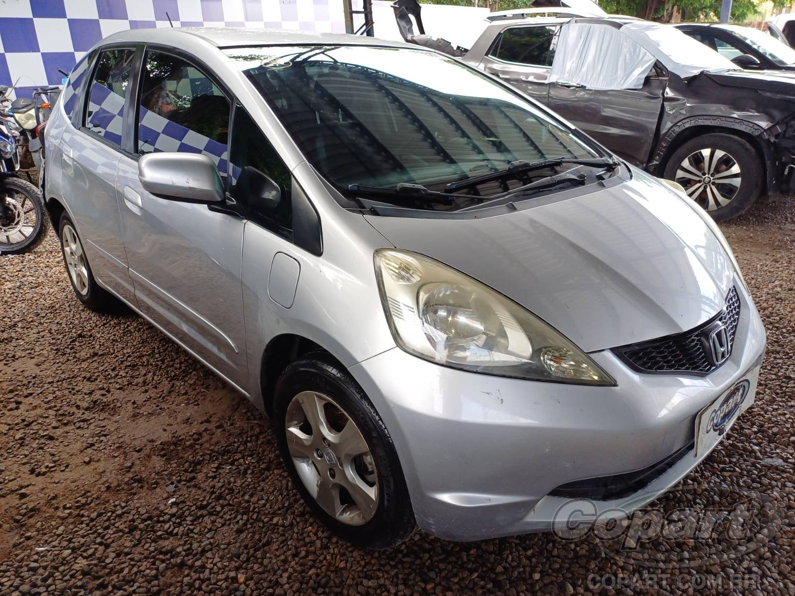 Honda Fit LX 1.4 16V 2009 Colisão Média Monta