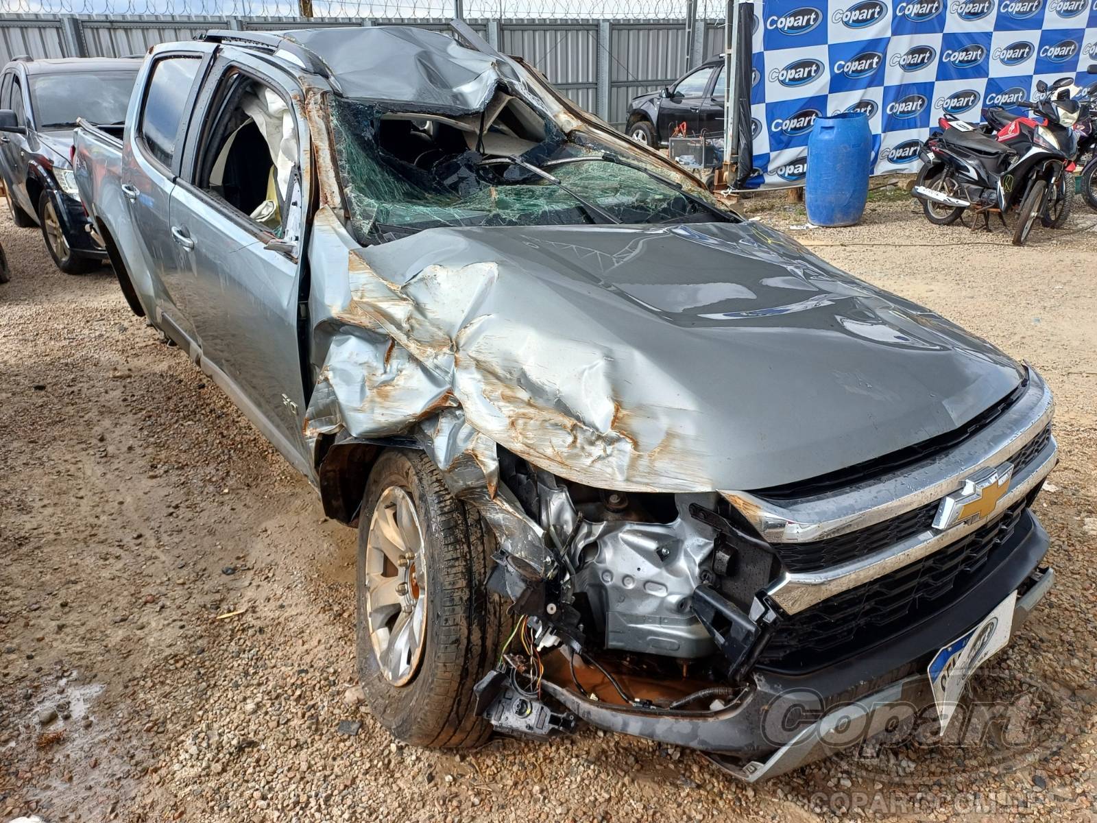 Veículo CHEVROLET S10 Chevrolet S10 Cabine Dupla LTZ AT 2.8 CTDI 2024 Médio Dano 2024 em leilão