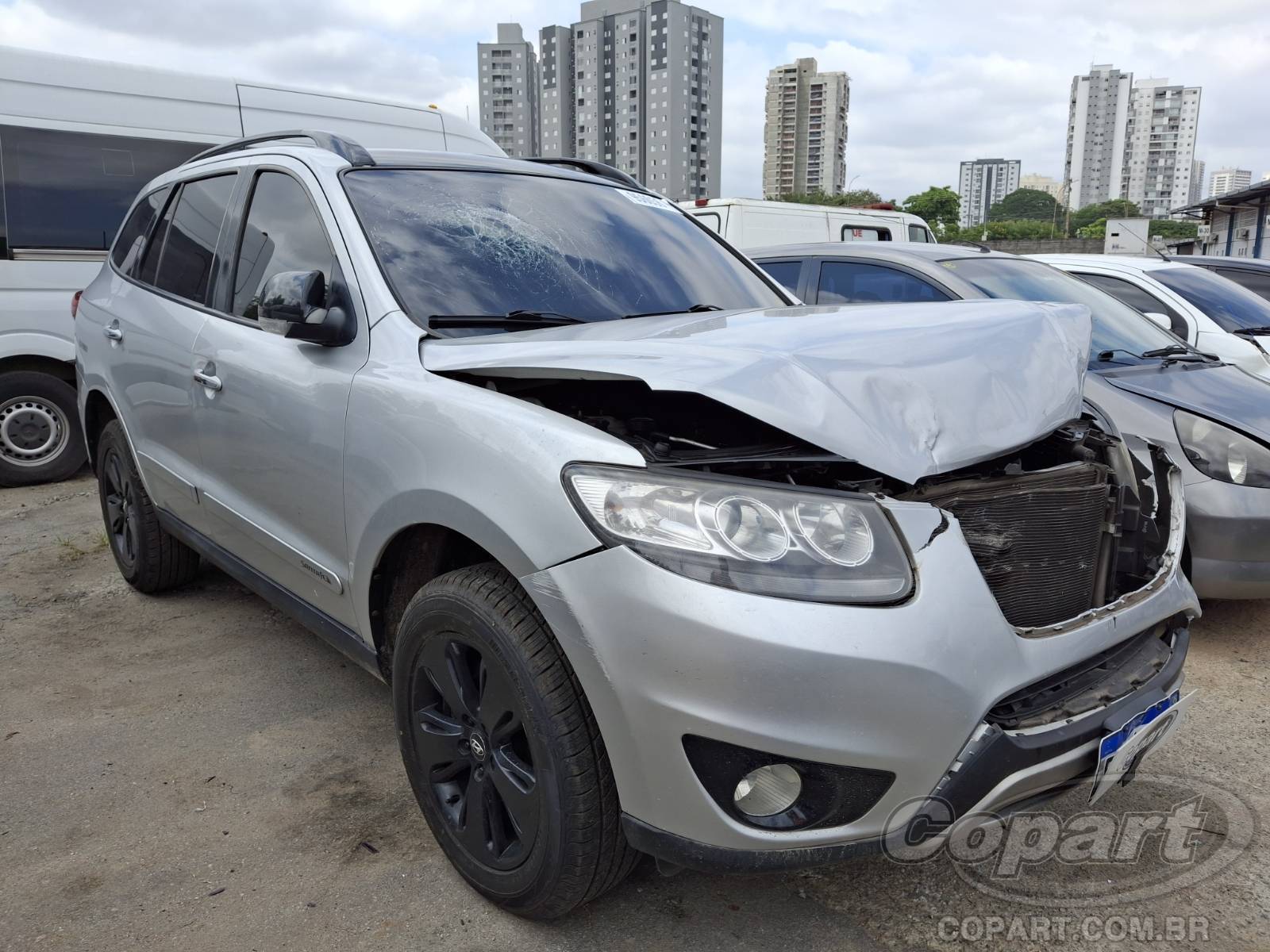 Hyundai Santa Fe V6 3.5 2012 Colisão Média Monta
