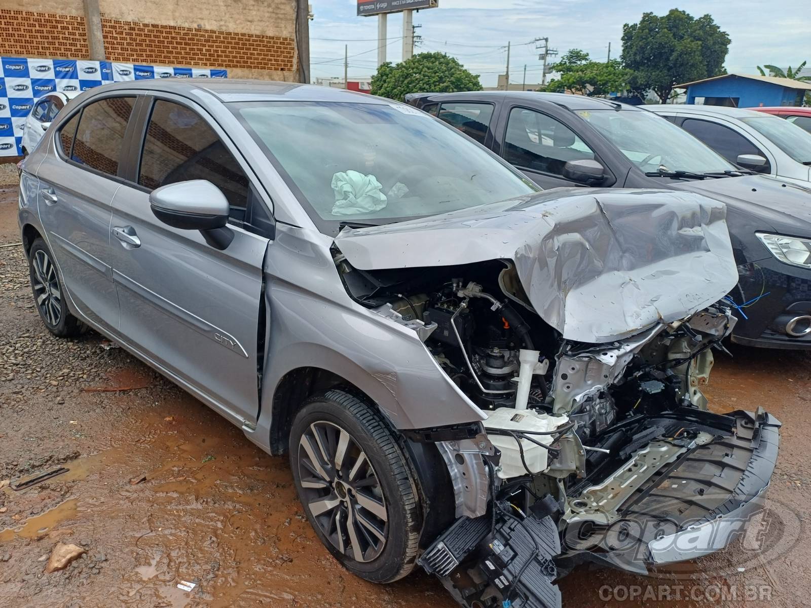Veículo Honda City Honda City Hatchback EXL 1.5 16V i-VTEC 2023 2023 em leilão