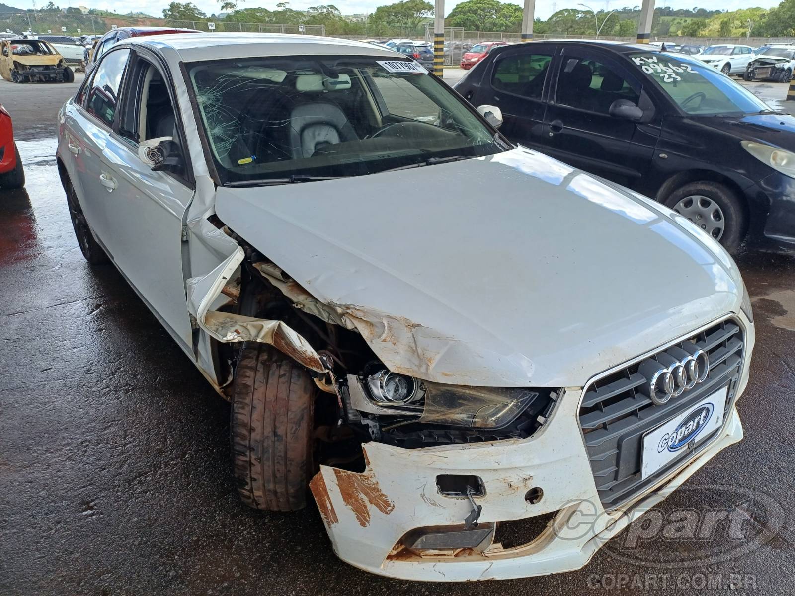 Veículo Audi A4 AUDI A4 2.0 16V TFSI TURBO 2014 2014 em leilão