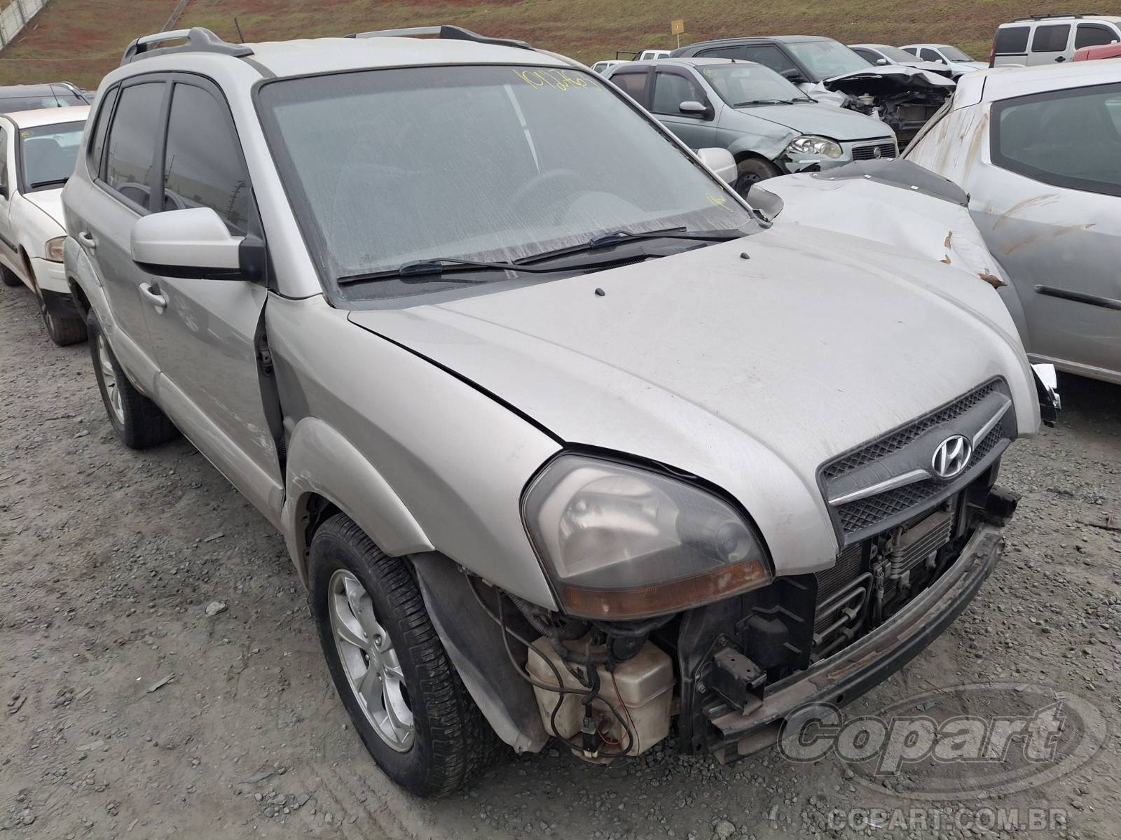 Veículo Hyundai Tucson HYUNDAI TUCSON GLS 2.7 V6 2008 2009 em leilão