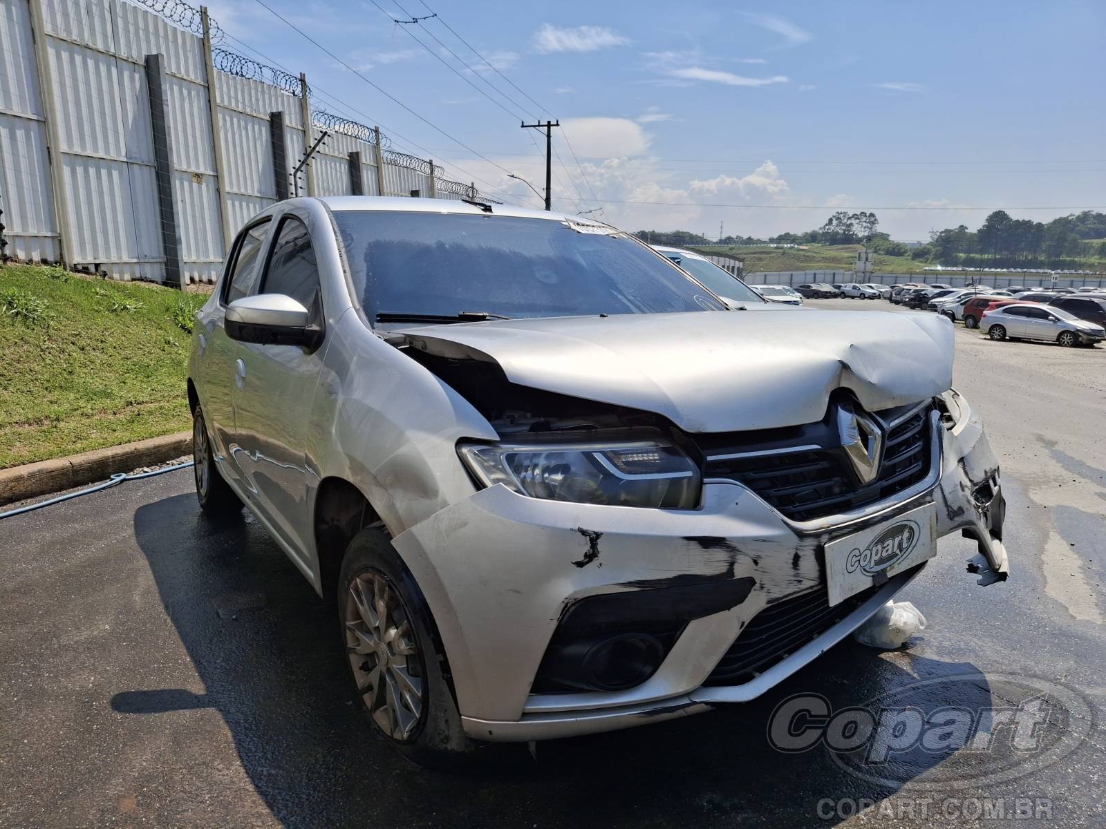 Veículo Renault Sandero RENAULT SANDERO 2021 Flex 2021 em leilão