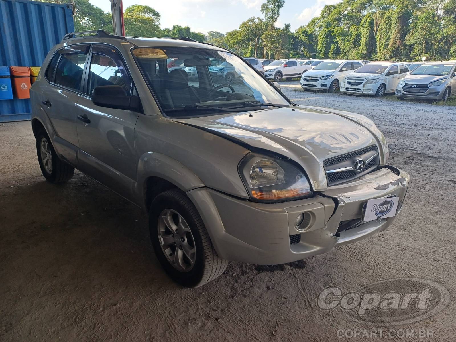 Veículo Hyundai Tucson Hyundai Tucson GL 2.0 16V 2012 Pequena Monta 2012 em leilão