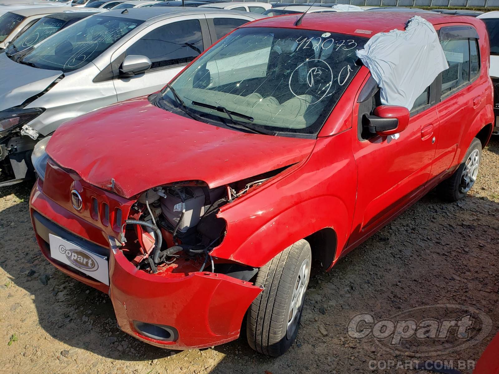 2012 FIAT UNO — leilão em Curitiba/PR (foto 2)