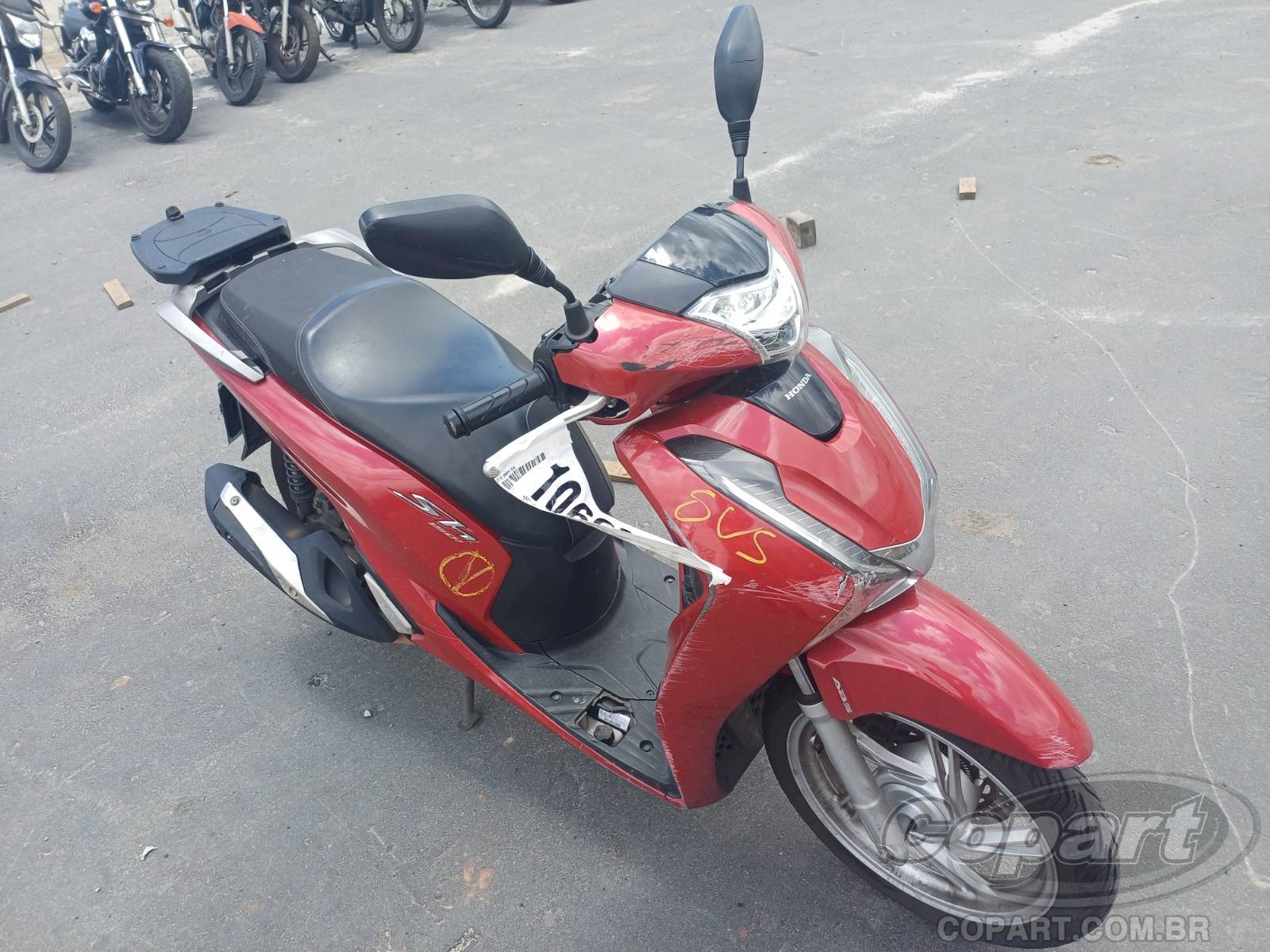 Veículo HONDA SH 2018 HONDA SH 150i CVT Motos 2018 em leilão