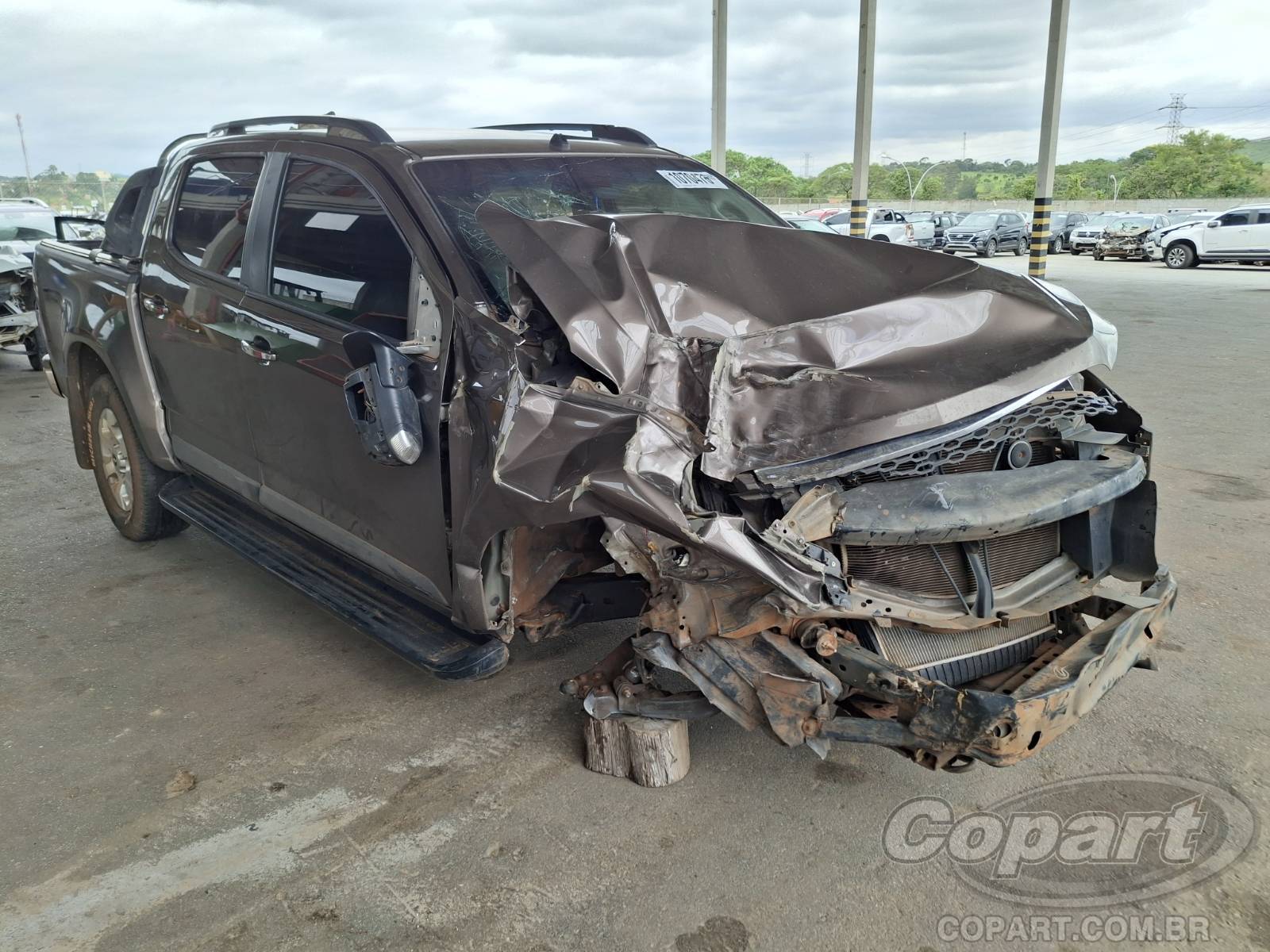 Veículo CHEVROLET Chevrolet CHEVROLET S10 Cabine Dupla LTZ 2.4 FlexPower 2013 2013 em leilão